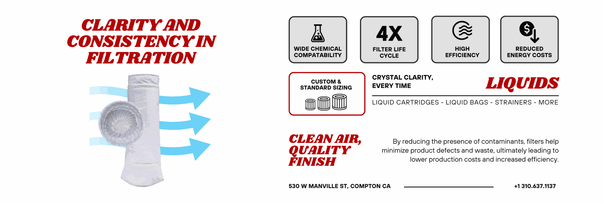 Liquid Filtration Applications Florence Filter